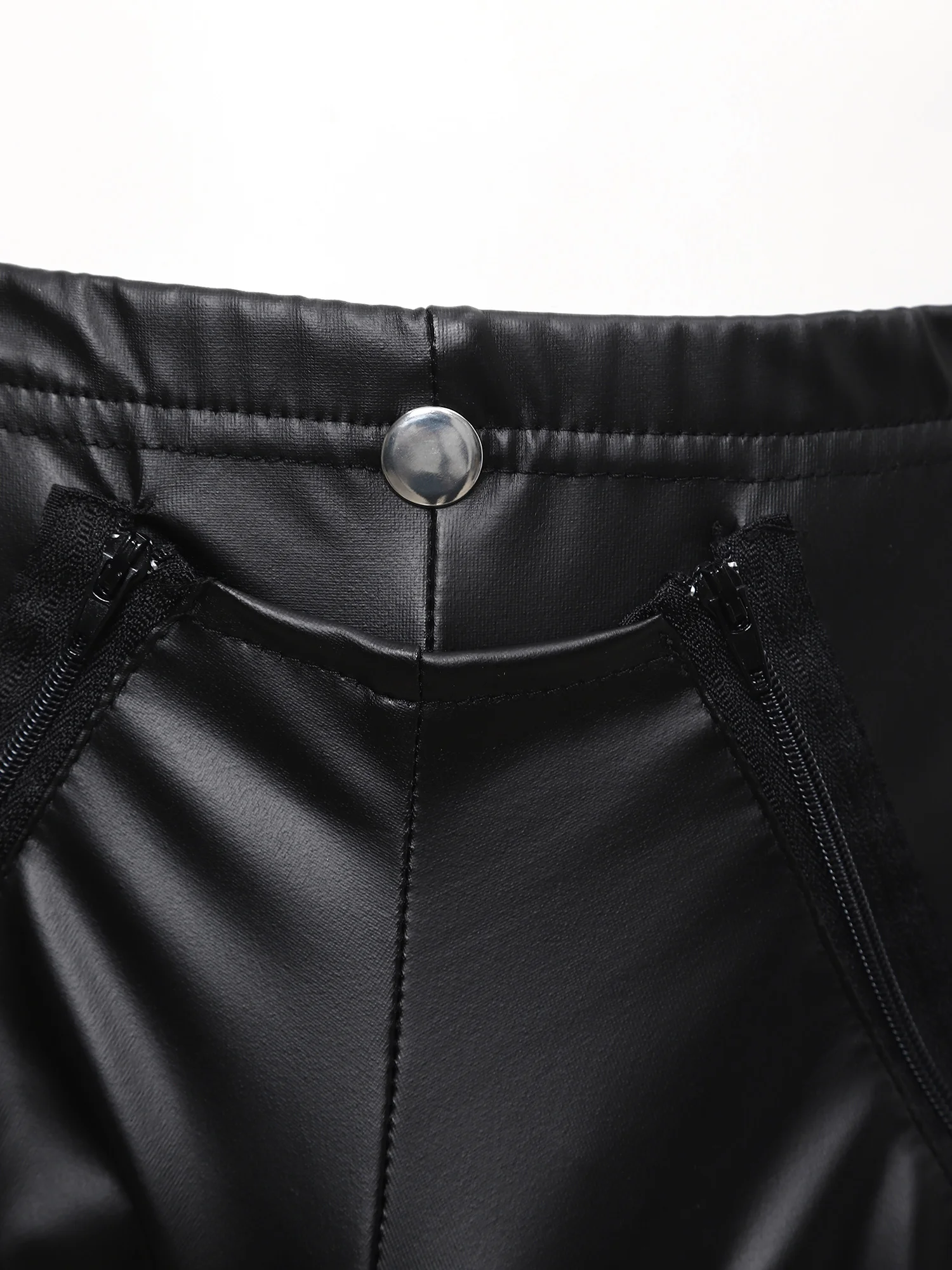 Mens Faux Leather Boxer Shorts Side Zipper Openable Crotch Boxer Underwear Elastic Waistband Nightclub Hot Pants Mini Shorts
Mens Faux Leather Boxer Shorts Side Zipper Openable Crotch Boxer Underwear Elastic Waistband Nightclub Hot Pants Mini Shorts