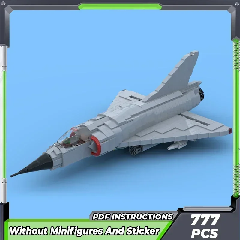 Moc Building Bricks Military Model Dassault Mirage III Fighter Technology Modular Blocks Gifts Christmas Toys DIY Sets Assembly
Moc Building Bricks Military Model Dassault Mirage III Fighter Technology Modular Blocks Gifts Christmas Toys DIY Sets Assembly