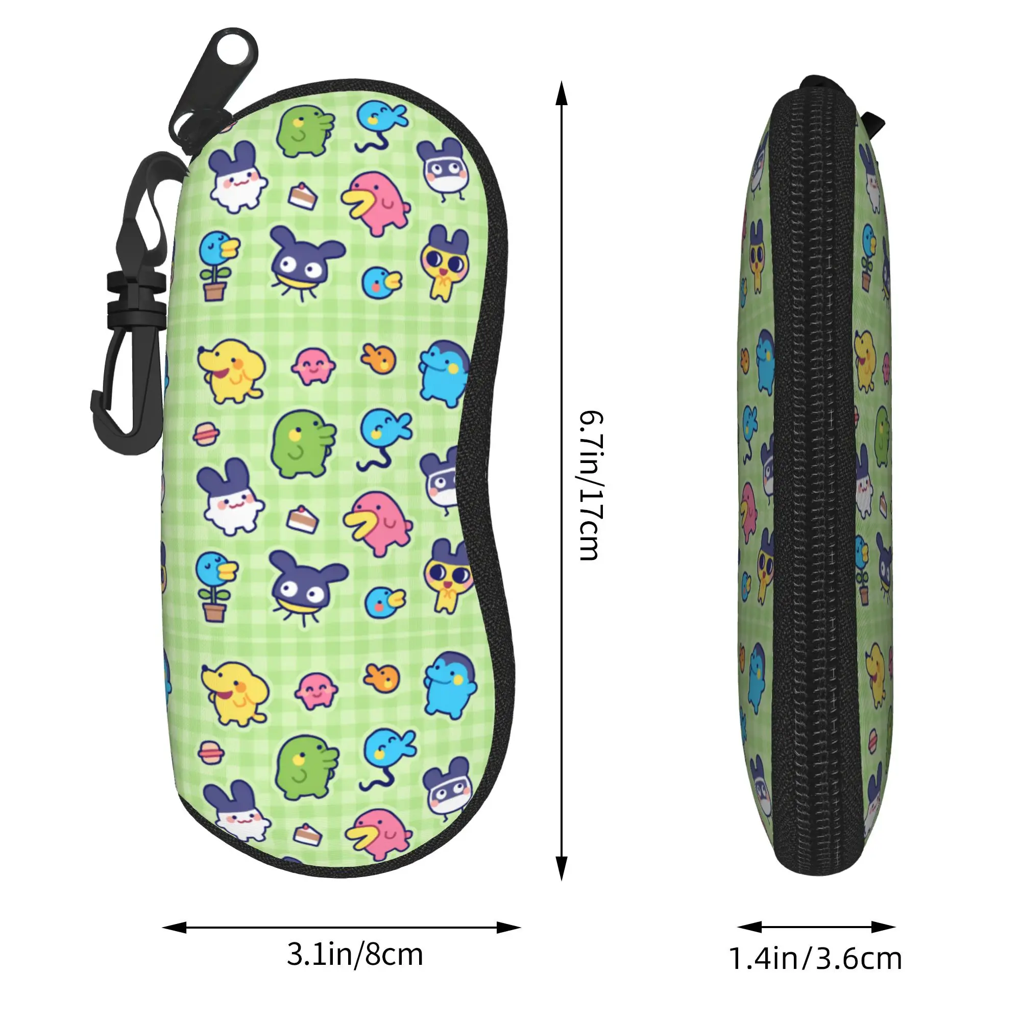 Japanese Tamagotchis Glasses Case Cover Sunglasses Pouch Pocket Soft Eyewear Bag Zipper Men Women Eyeglass Cases Cover
Japanese Tamagotchis Glasses Case Cover Sunglasses Pouch Pocket Soft Eyewear Bag Zipper Men Women Eyeglass Cases Cover