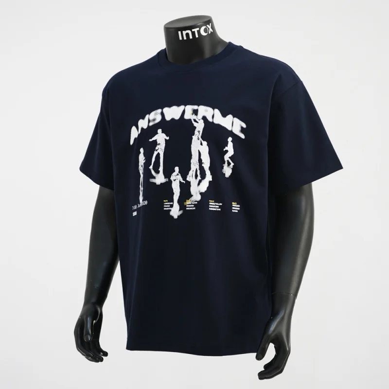 Shadow printed short sleeved T-shirt for men in summer 2025, niche design, loose and casual Korean version, Instagram trendy top
Shadow printed short sleeved T-shirt for men in summer 2025, niche design, loose and casual Korean version, Instagram trendy top