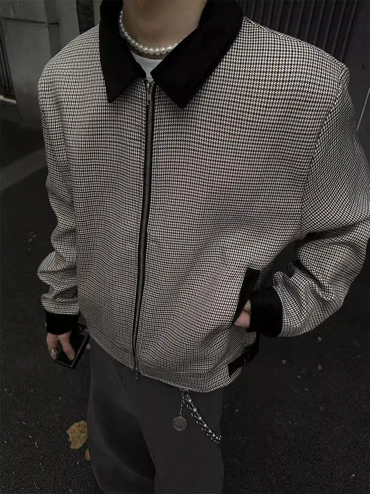 Small-scented cleanfit jacket for men's spring and autumn American retro trendy brand high-end and handsome short jacket
Small-scented cleanfit jacket for men's spring and autumn American retro trendy brand high-end and handsome short jacket