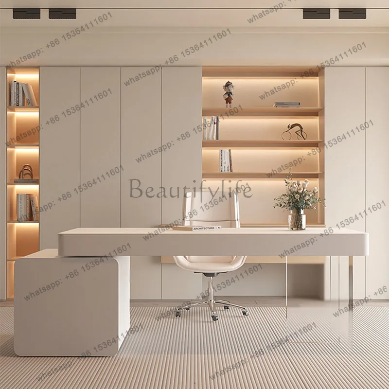 LJY Minimalist Aesthetic Office Desk Modern Decoration Drawer Lshaped Luxury Office Desk Design Crafts Tavolino Unique Furniture
LJY Minimalist Aesthetic Office Desk Modern Decoration Drawer Lshaped Luxury Office Desk Design Crafts Tavolino Unique Furniture
