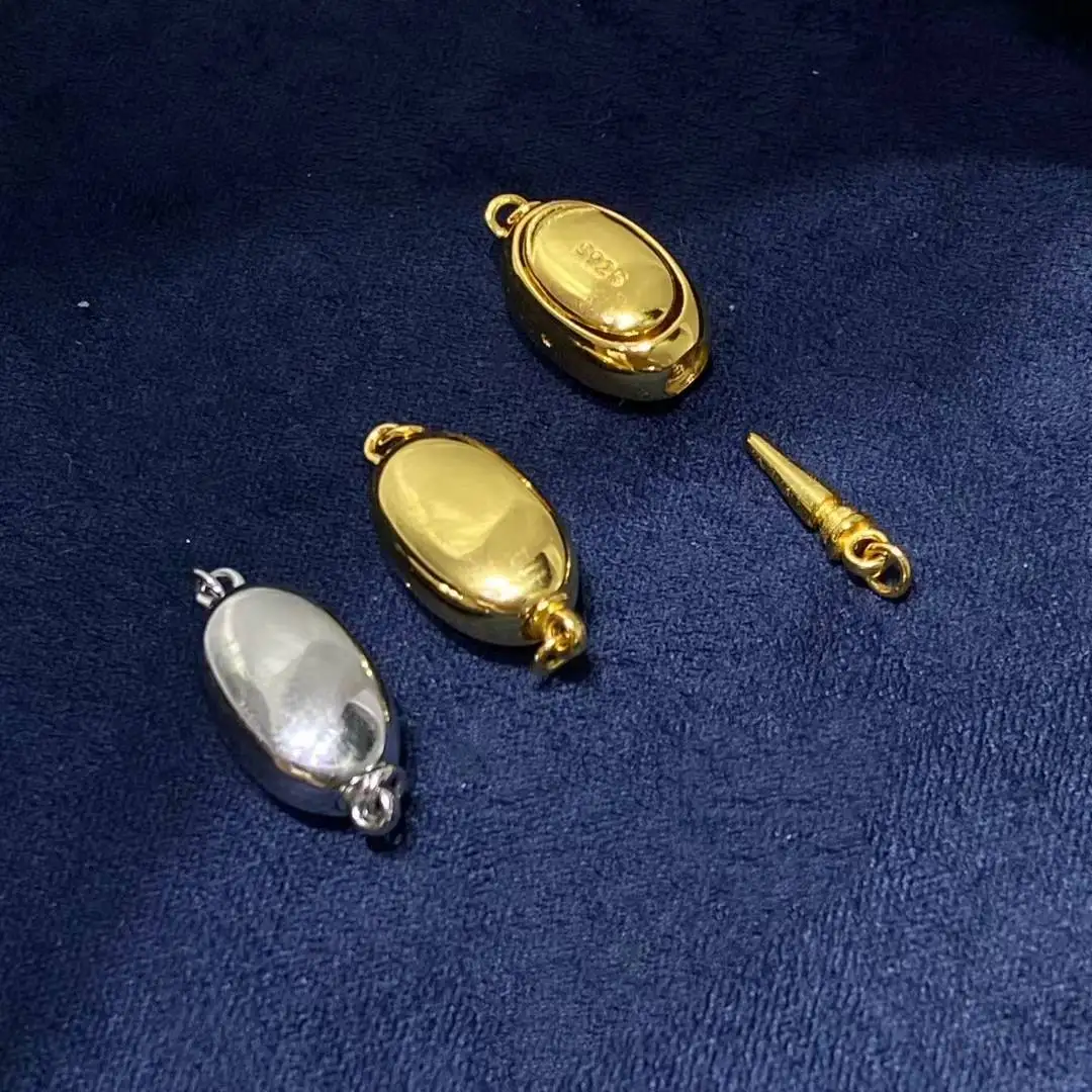 Wholesale DIY 925 Sterling Silver Necklace Bracelet Clasp Hook Accessories for 5-10mm Pearls 5pcs/lot
Wholesale DIY 925 Sterling Silver Necklace Bracelet Clasp Hook Accessories for 5-10mm Pearls 5pcs/lot