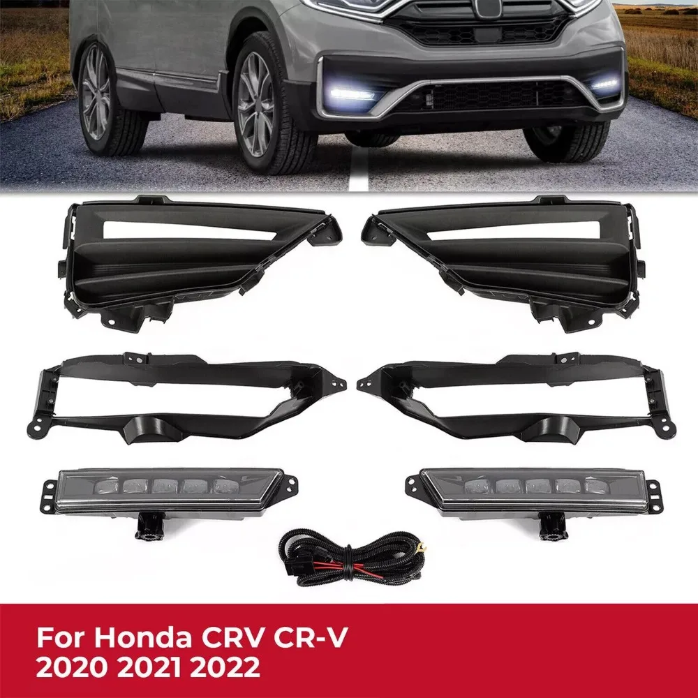 LED Fog Lights Bumper Lamps w/wiring For 2020-2022 Honda CR-V CRV PAIR
LED Fog Lights Bumper Lamps w/wiring For 2020-2022 Honda CR-V CRV PAIR