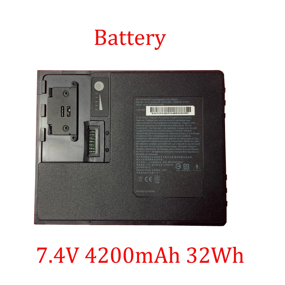 Аккумулятор для планшета Getac T800, модель GBM4X1 30184013 26111711 GBA003 BP2S2P2100S 7,4 В 4200 мАч 32 Втч 4-элементный черный Новый
Аккумулятор для планшета Getac T800, модель GBM4X1 30184013 26111711 GBA003 BP2S2P2100S 7,4 В 4200 мАч 32 Втч 4-элементный черный Новый