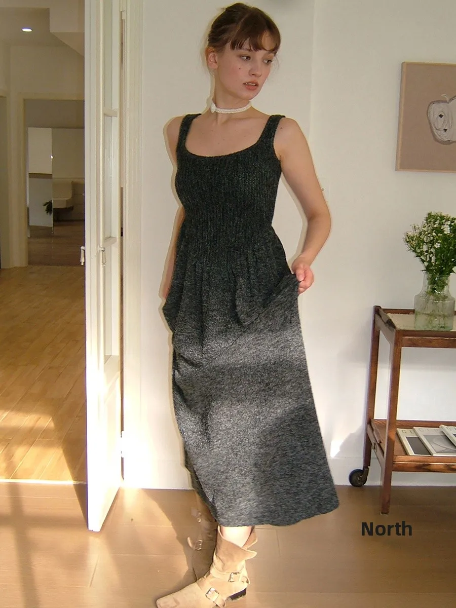 DKZ Knitted Vest Dress Women's Autumn Winter New Commute Inner Long Skirt Thin Elastic Fiber Material X-Shape Mid-Length Skirt
DKZ Knitted Vest Dress Women's Autumn Winter New Commute Inner Long Skirt Thin Elastic Fiber Material X-Shape Mid-Length Skirt