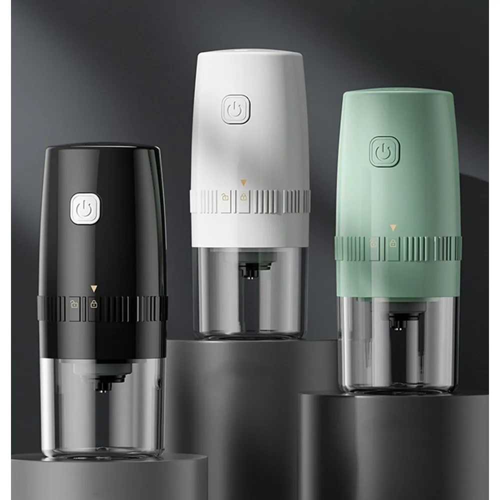 Портативная перезаряжаемая электрическая кофемолка, регулируемая грубость, одноразовая кофемолка для кемпинга/капельного наполнения
Портативная перезаряжаемая электрическая кофемолка, регулируемая грубость, одноразовая кофемолка для кемпинга/капельного наполнения