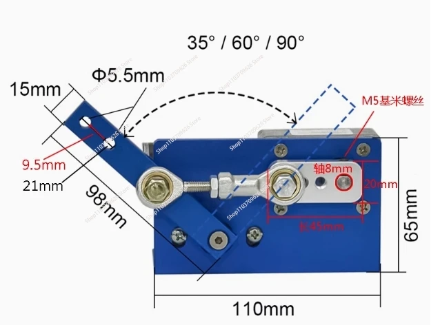 High Torque Reciprocating Swing Motor 35/60/90 Degree Adjustable Automatic Swing Linear Drive Motor Metal Structure
High Torque Reciprocating Swing Motor 35/60/90 Degree Adjustable Automatic Swing Linear Drive Motor Metal Structure