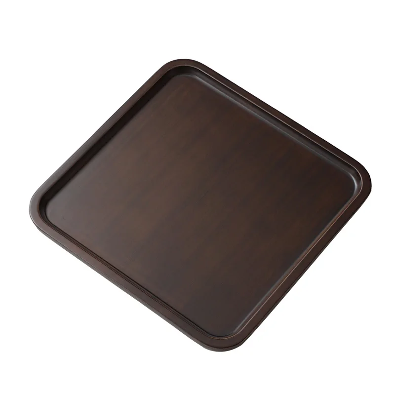 Tea tray, heavy bamboo fruit tray, walnut color tea cup, barbecue tray, household water cup storage tray
Tea tray, heavy bamboo fruit tray, walnut color tea cup, barbecue tray, household water cup storage tray
