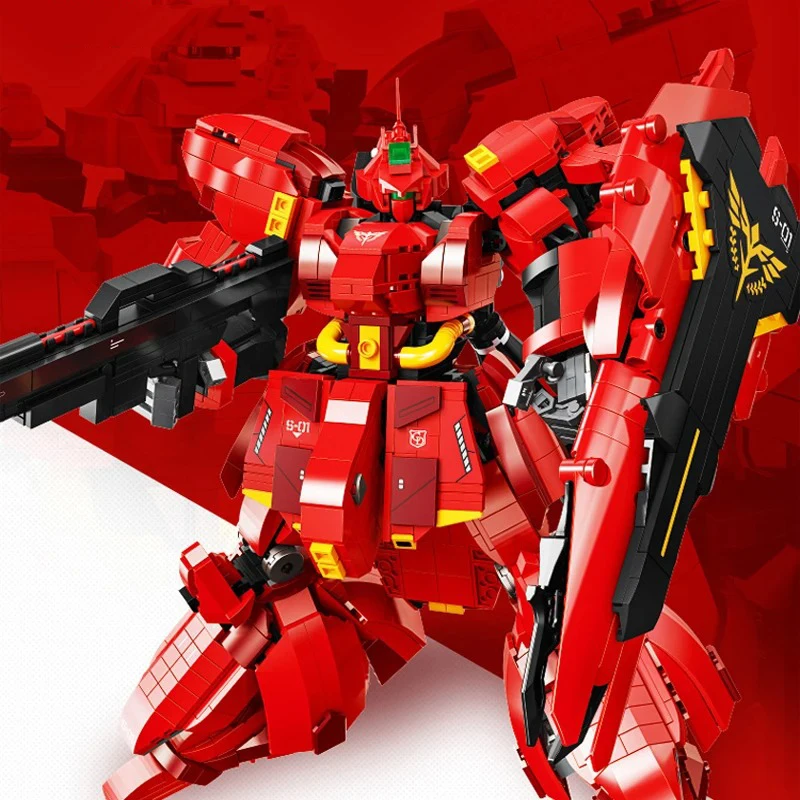 2152PCS S-01 Mech Warrior Building Blocks Toys Robot Joints Movable Figure Model Bricks Easter Birthday Gift For Boys Kids Adult
2152PCS S-01 Mech Warrior Building Blocks Toys Robot Joints Movable Figure Model Bricks Easter Birthday Gift For Boys Kids Adult