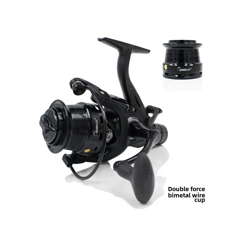 Double discharge fishing wheel Double all-metal wire cup front and rear brake carp fishing wheel
Double discharge fishing wheel Double all-metal wire cup front and rear brake carp fishing wheel