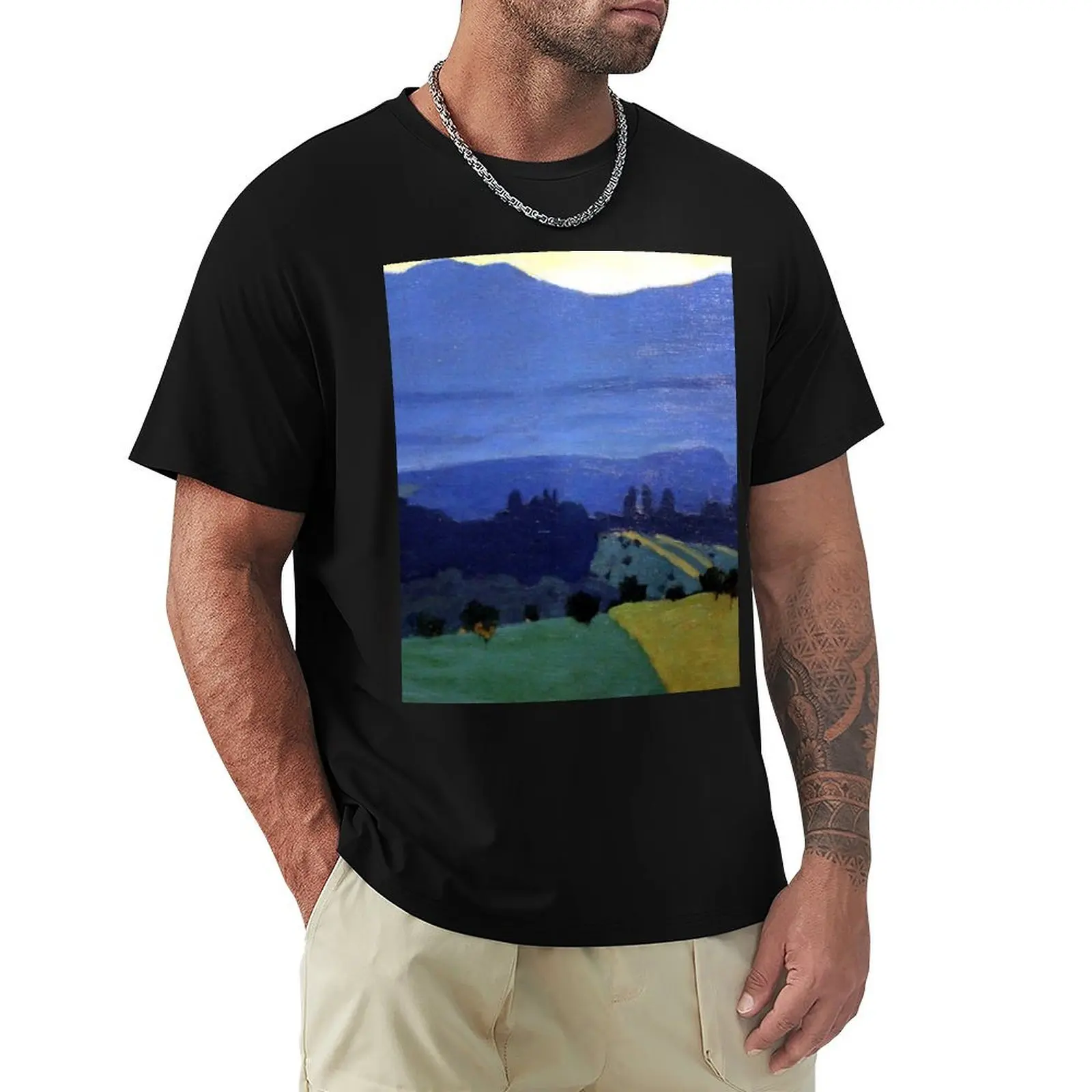 Felix Vallotton - Landscape in the Jura Mountains (new color editing) T-Shirt sweat men clothing
Felix Vallotton - Landscape in the Jura Mountains (new color editing) T-Shirt sweat men clothing