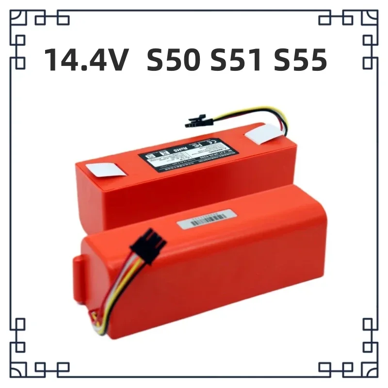 Genuine Robotic Vacuum cleaner Replacement Battery For Xiaomi Robot S50 S51 S55 Accessory 5200mAh 18650 Li-ion Batteries
Genuine Robotic Vacuum cleaner Replacement Battery For Xiaomi Robot S50 S51 S55 Accessory 5200mAh 18650 Li-ion Batteries