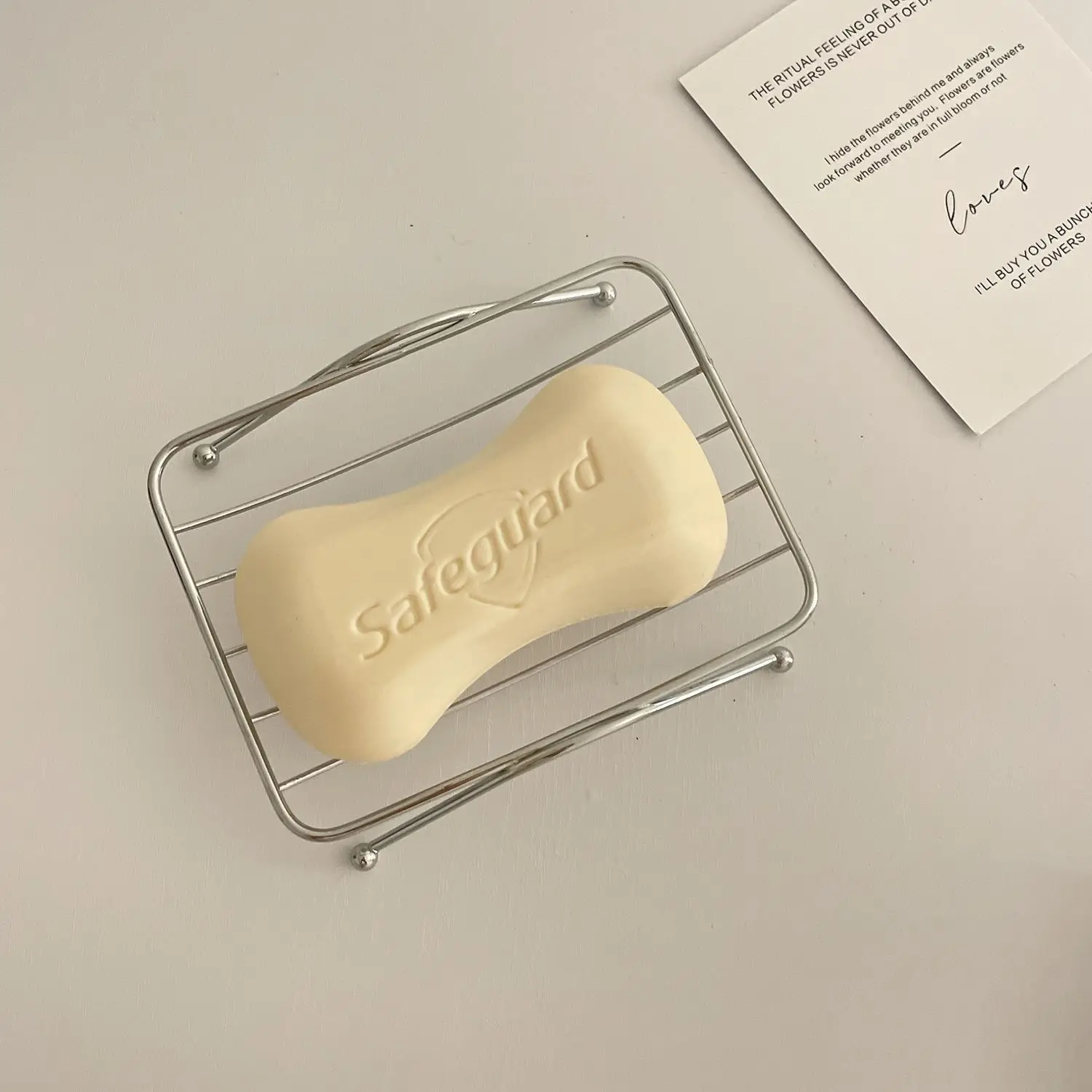 Stainless Steel Hollow Soap Shelf Holder , Draining Soap Box, Bathroom Toilet without Water Accumulation, Storage Rack
Stainless Steel Hollow Soap Shelf Holder , Draining Soap Box, Bathroom Toilet without Water Accumulation, Storage Rack