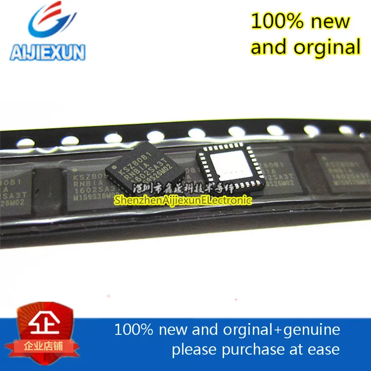 10PCS KSZ8081RNBIA KSZ8081 TQFN32 10Base-T/100Base-TX Physical Layer Transceiver large stock
10PCS KSZ8081RNBIA KSZ8081 TQFN32 10Base-T/100Base-TX Physical Layer Transceiver large stock