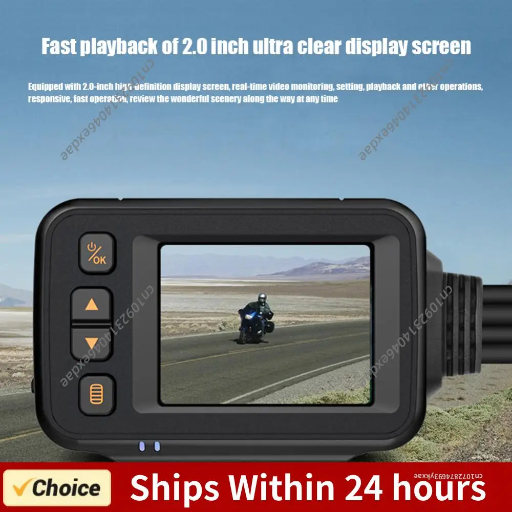 Motorcycle DVR HD 1080P Front Rear View Motorcycle Driving Recorder IP65 Waterproof Dash Cam Parking Monitor Dynamic Induction
Motorcycle DVR HD 1080P Front Rear View Motorcycle Driving Recorder IP65 Waterproof Dash Cam Parking Monitor Dynamic Induction