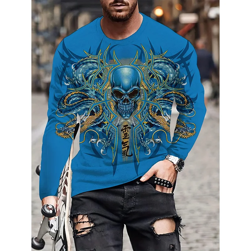 Vintage Versatile Men's T-Shirt 3d Print Cross Men's Sports Round Neck Hip Hop Casual Long Sleeve T-shirt Autumn Oversized Top
Vintage Versatile Men's T-Shirt 3d Print Cross Men's Sports Round Neck Hip Hop Casual Long Sleeve T-shirt Autumn Oversized Top