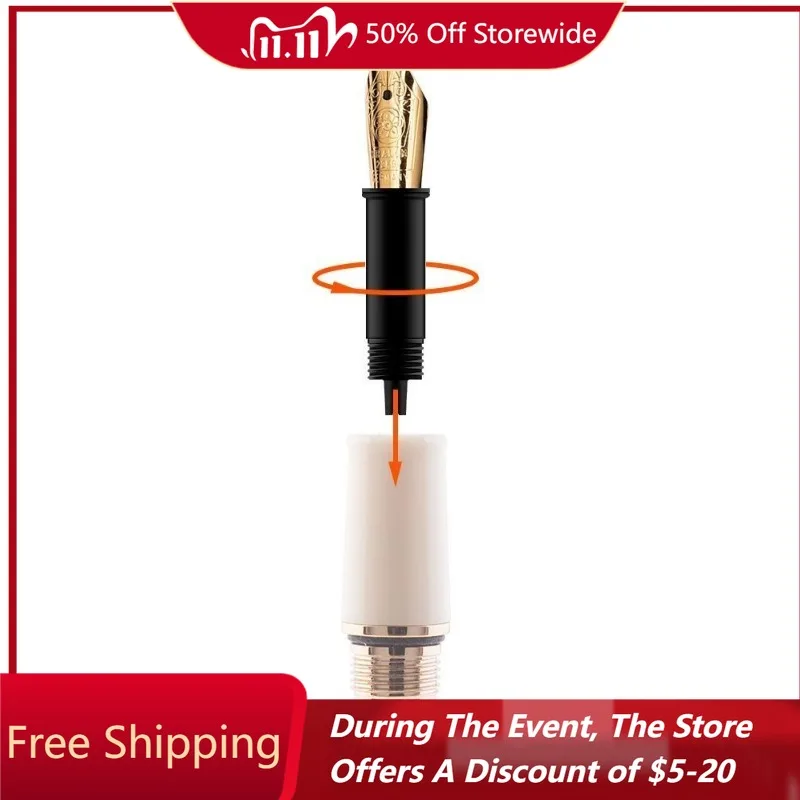 No.5 JOWO Schmidt Fountain Pens Nib Office Accessory Israel Tip 0.38EF 0.5F 0.7M Universal Tip Writing Smooth Kawaii Stationery
No.5 JOWO Schmidt Fountain Pens Nib Office Accessory Israel Tip 0.38EF 0.5F 0.7M Universal Tip Writing Smooth Kawaii Stationery