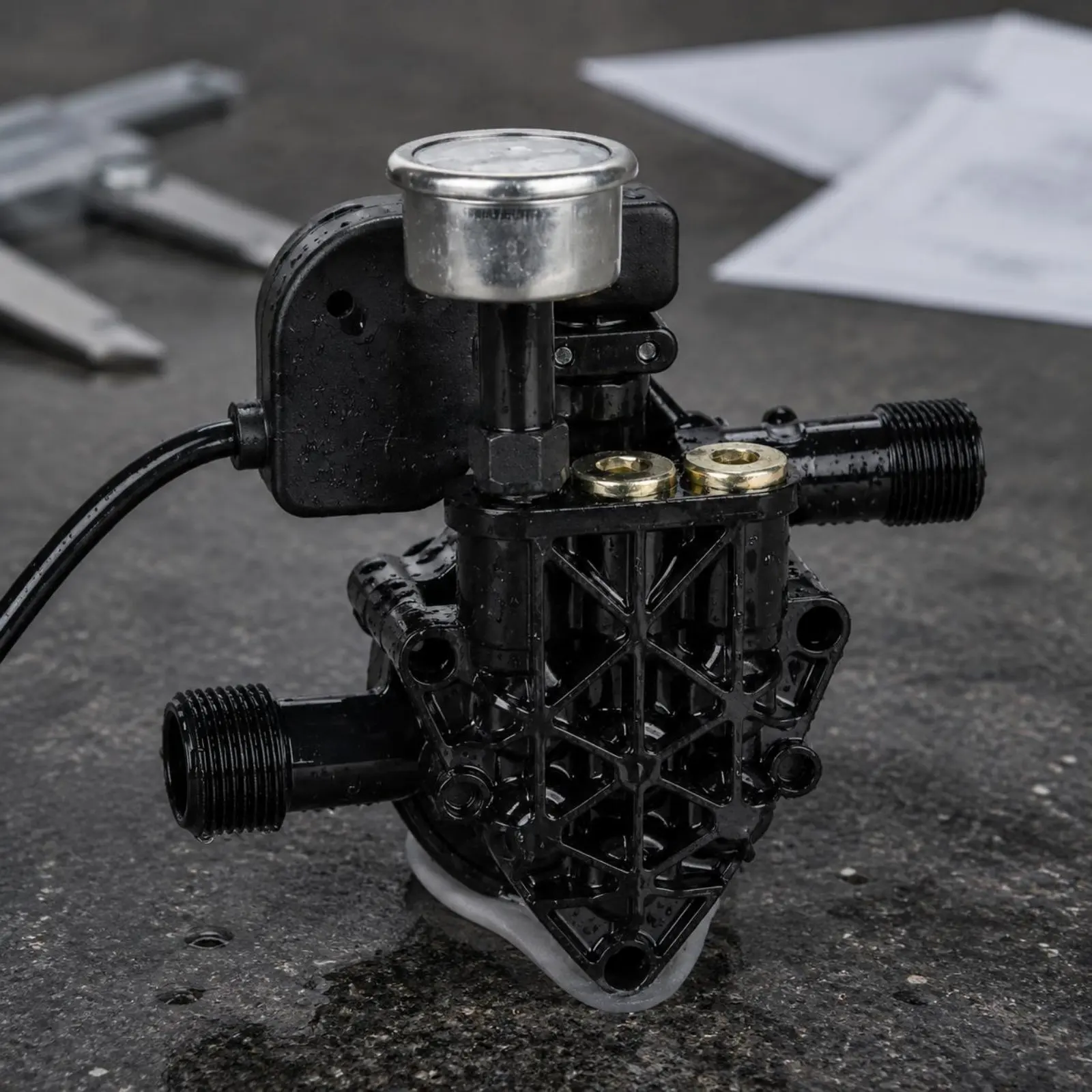 High Pressure Washer Pump Head Direct Replacement High Pressure Pump Head Equipment Part Exact Fit Rust Resistant
High Pressure Washer Pump Head Direct Replacement High Pressure Pump Head Equipment Part Exact Fit Rust Resistant