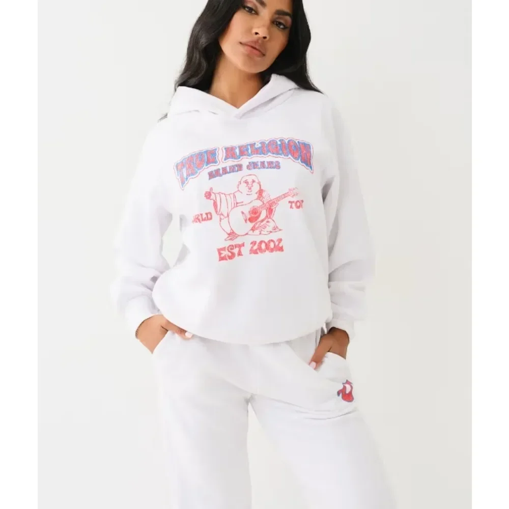 True Religion Design Hoodie Women Suit Autumn Winter Pure Cotton Oversized Hoodie Women Casual Style Long Sleeve Hooded Tops
True Religion Design Hoodie Women Suit Autumn Winter Pure Cotton Oversized Hoodie Women Casual Style Long Sleeve Hooded Tops