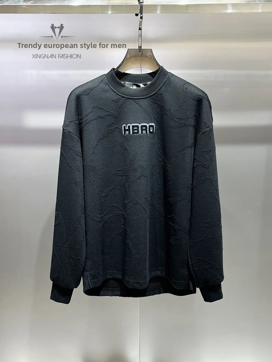 Свободный свитшот с принтом и надписями, круглый вырез, повседневный универсальный молодежный топ для мужчин, осенне-зимняя модная уличная одежда
Свободный свитшот с принтом и надписями, круглый вырез, повседневный универсальный молодежный топ для мужчин, осенне-зимняя модная уличная одежда