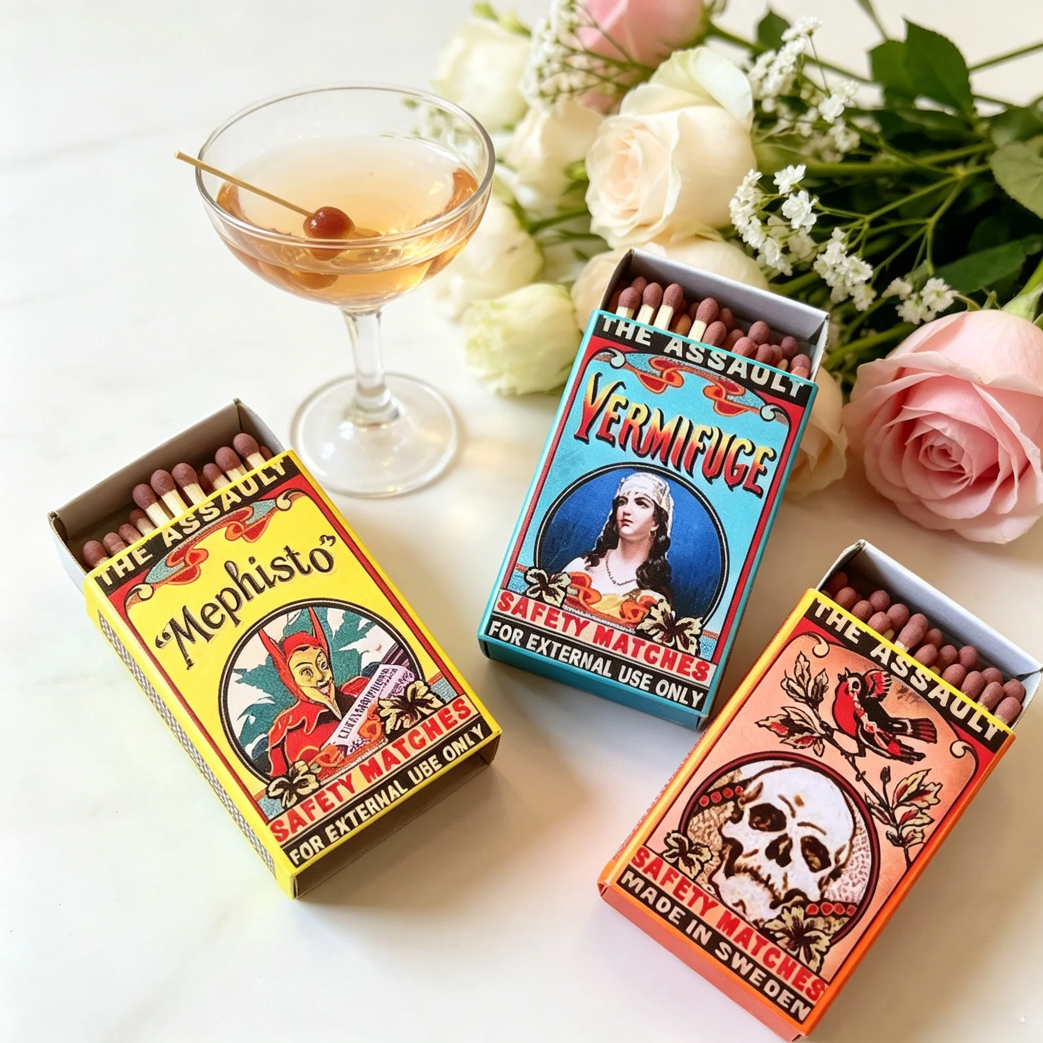 Devil lover gifts,Skull Matchboxes,Mephisto Matchboxes,Halloween Matchboxes,Devil lover gift,Skull lover gifts,Spooky cat Matchb
Devil lover gifts,Skull Matchboxes,Mephisto Matchboxes,Halloween Matchboxes,Devil lover gift,Skull lover gifts,Spooky cat Matchb
