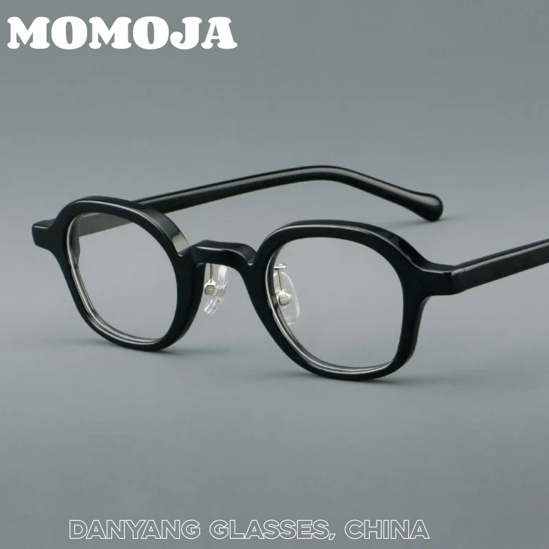MOMOJA Retro Literary Acetate Small Eyeglasses Japanese Handmade Frame Fashion Flexible Temples Comfortable High Quality Glasses
MOMOJA Retro Literary Acetate Small Eyeglasses Japanese Handmade Frame Fashion Flexible Temples Comfortable High Quality Glasses