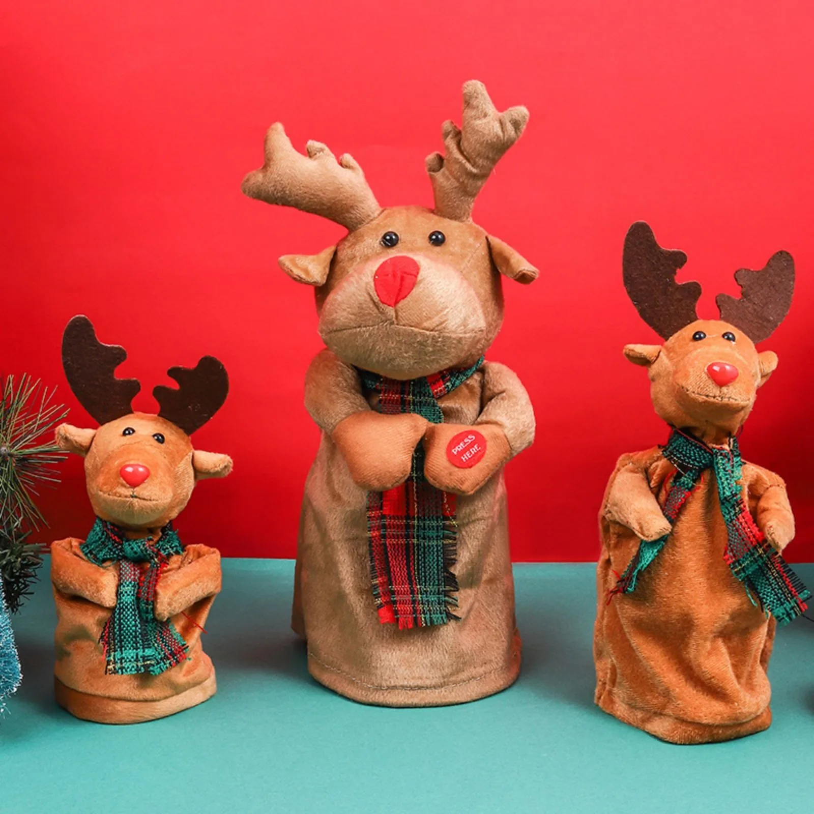 Рождественский новый вращающийся танцевальный орнамент с оленями, музыкальная электрическая кукла, подарок, рождественские украшения для дома, новогоднее украшение
Рождественский новый вращающийся танцевальный орнамент с оленями, музыкальная электрическая кукла, подарок, рождественские украшения для дома, новогоднее украшение