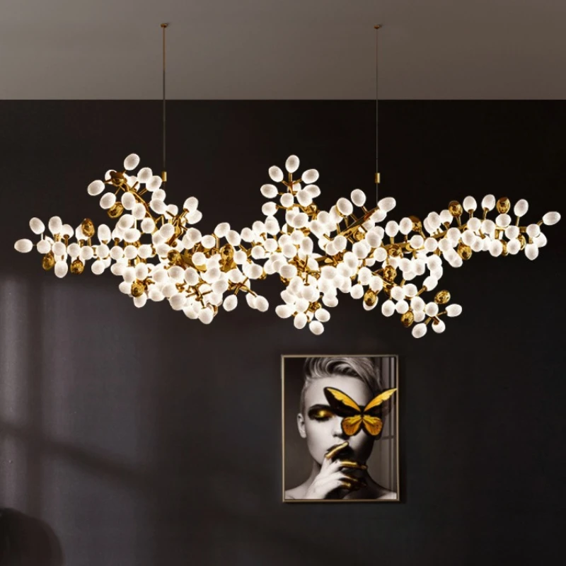 2025 Nordic Luxury Grapes Bunch Hanging Chandelier Lamp for Dining Room Living Room Loft Villa Hotel Hall Decor Pendant Lights
2025 Nordic Luxury Grapes Bunch Hanging Chandelier Lamp for Dining Room Living Room Loft Villa Hotel Hall Decor Pendant Lights