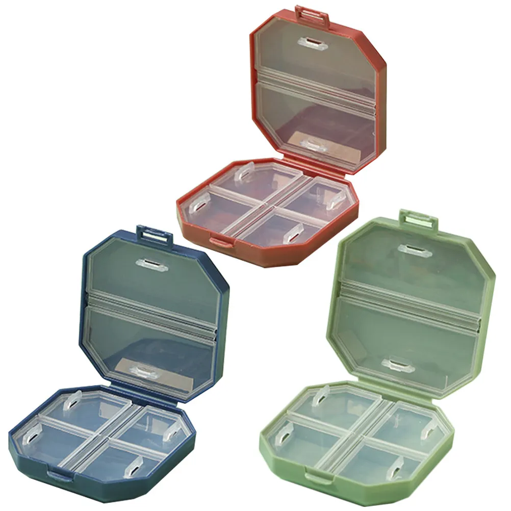 3Pcs Medicine Organizer Pill Box Plastic PP Material 6 Compartments Portable Sealed Dustproof Case Travel Tablet Storage
3Pcs Medicine Organizer Pill Box Plastic PP Material 6 Compartments Portable Sealed Dustproof Case Travel Tablet Storage