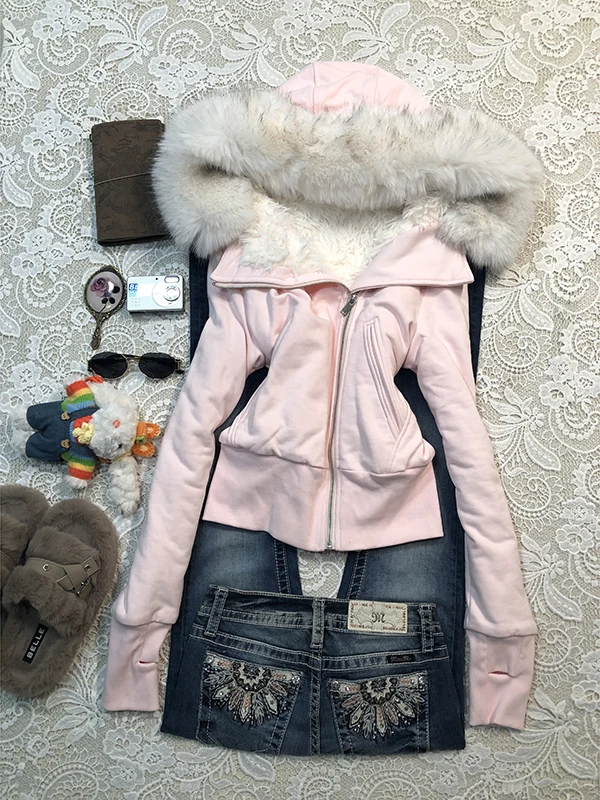 Мягкая толстовка с капюшоном Jaet Pink Fce на молнии Верхняя одежда Женская зимняя конструкция Уникальный модный Sle Commute ort ...
Мягкая толстовка с капюшоном Jaet Pink Fce на молнии Верхняя одежда Женская зимняя конструкция Уникальный модный Sle Commute ort ...