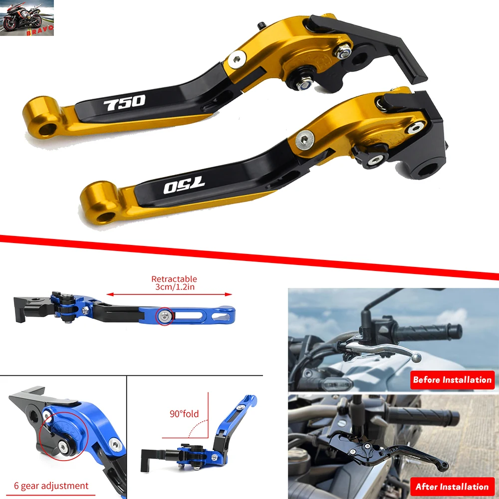 Clutch Lever Brake Lever Set For Suzuki GSXS750 GSX-S GSX S 750 2011-2016 Motorcycle Accessories Adjustable Extendable Brake
Clutch Lever Brake Lever Set For Suzuki GSXS750 GSX-S GSX S 750 2011-2016 Motorcycle Accessories Adjustable Extendable Brake