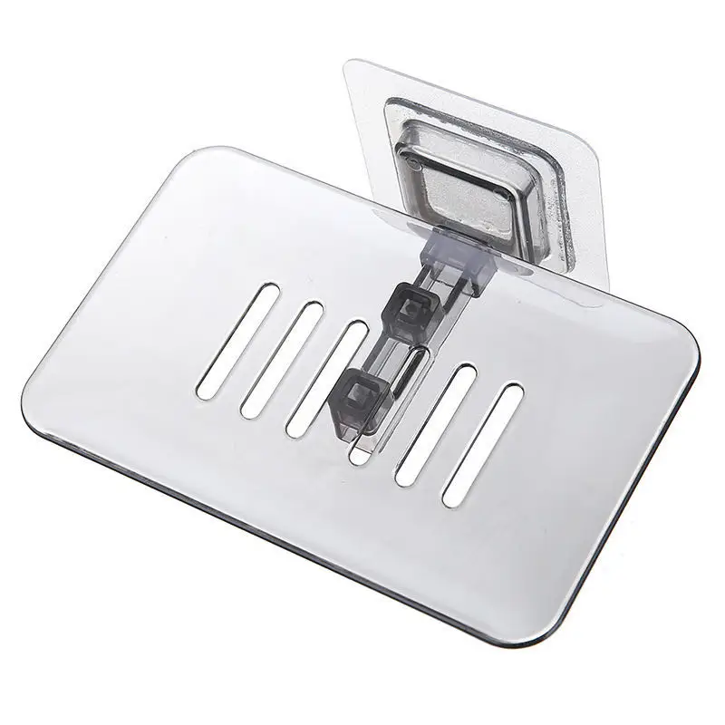 1Pcs Soap Rack No Drilling Wall Mounted Double Layer Holder Soap Sponge Dish Bathroom Accessories Dishes Self Adhesive
1Pcs Soap Rack No Drilling Wall Mounted Double Layer Holder Soap Sponge Dish Bathroom Accessories Dishes Self Adhesive