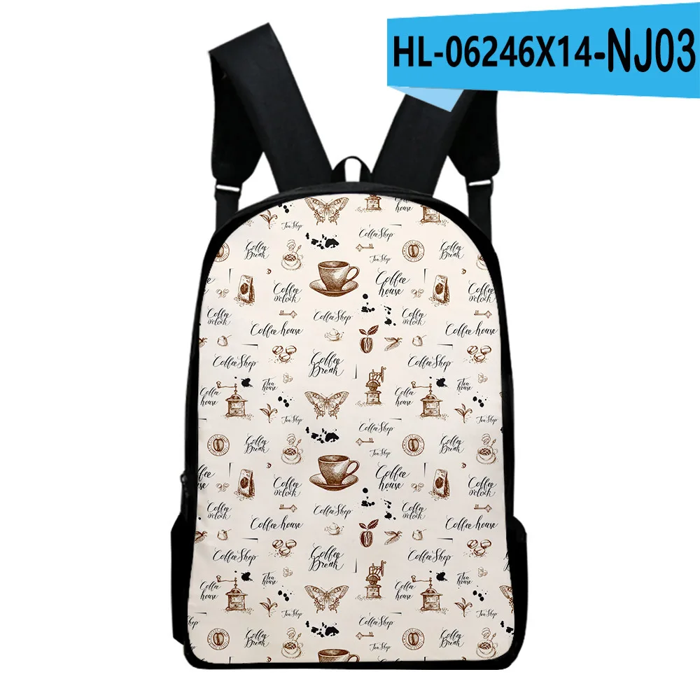 Harajuku Youthful Text coffee Student School Bags Notebook Backpacks 3D Printed Oxford Waterproof Boys/Girls Travel Bags
Harajuku Youthful Text coffee Student School Bags Notebook Backpacks 3D Printed Oxford Waterproof Boys/Girls Travel Bags