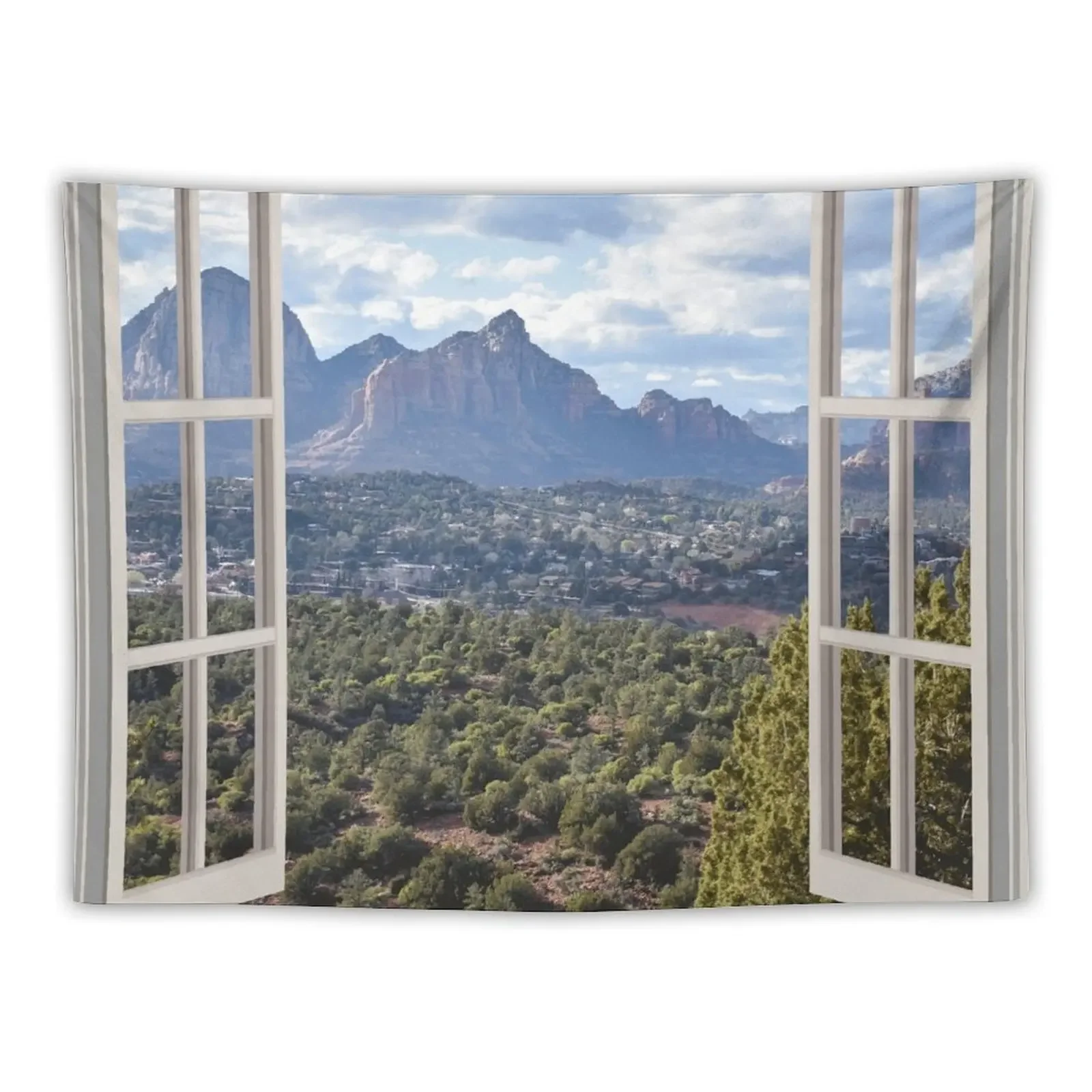 Sedona Mountain Window View Tapestry Home Decorations Decorative Paintings Tapestry
Sedona Mountain Window View Tapestry Home Decorations Decorative Paintings Tapestry
