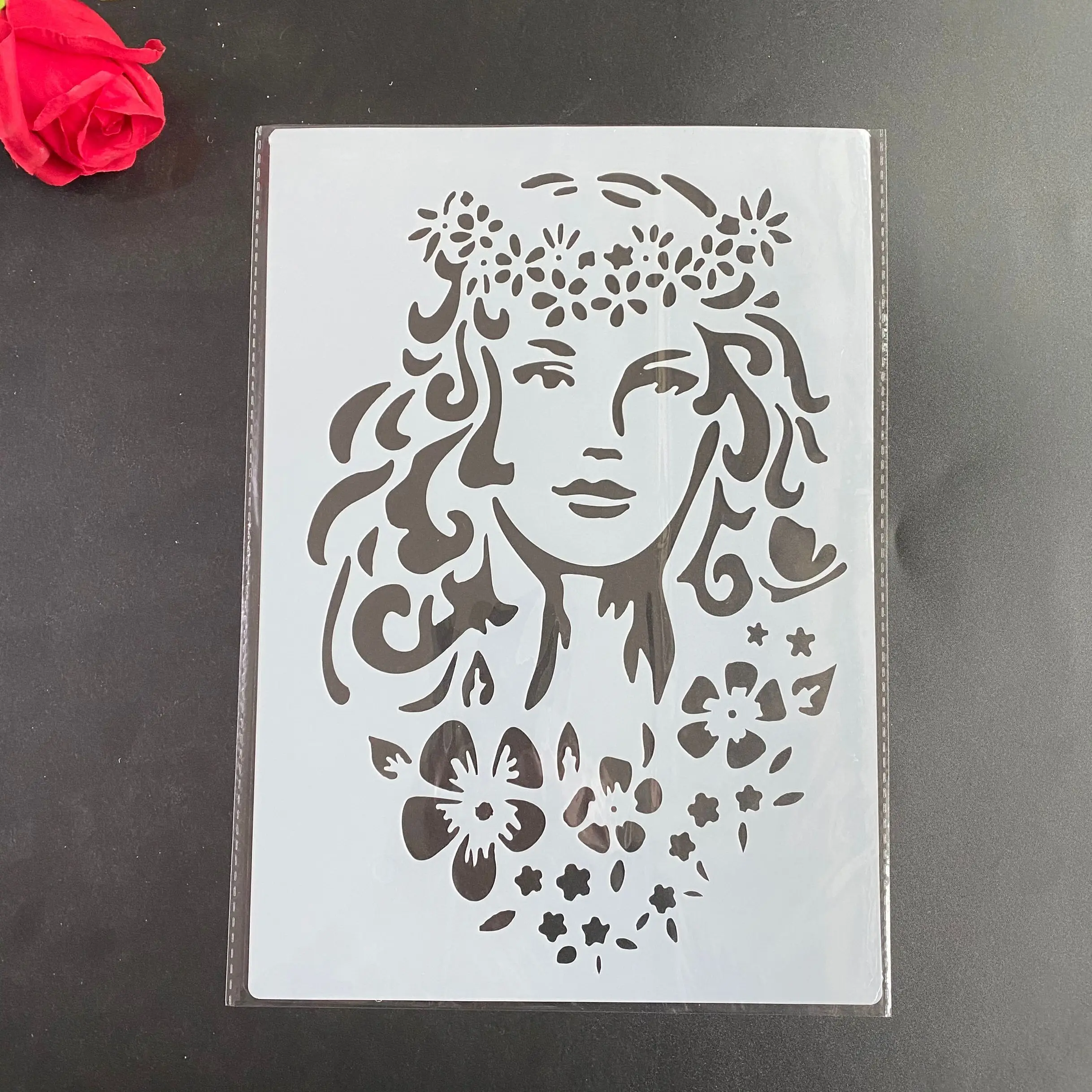2022 Album Decorative Embossing Craft Paper DIY Beauty girl Stencils A4 size Design Stencil for Wall Painting Scrapbooking
2022 Album Decorative Embossing Craft Paper DIY Beauty girl Stencils A4 size Design Stencil for Wall Painting Scrapbooking