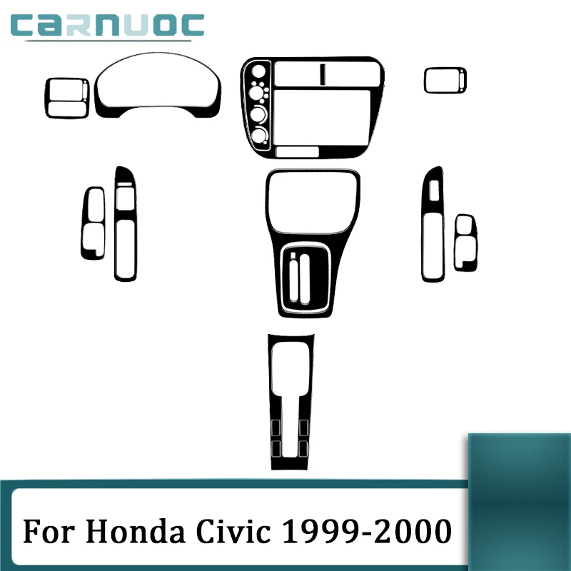 For Honda Civic 1999 2000 ABS Piano Black Interior Various Parts Stickers Car Interior Decorative Accessories
For Honda Civic 1999 2000 ABS Piano Black Interior Various Parts Stickers Car Interior Decorative Accessories
