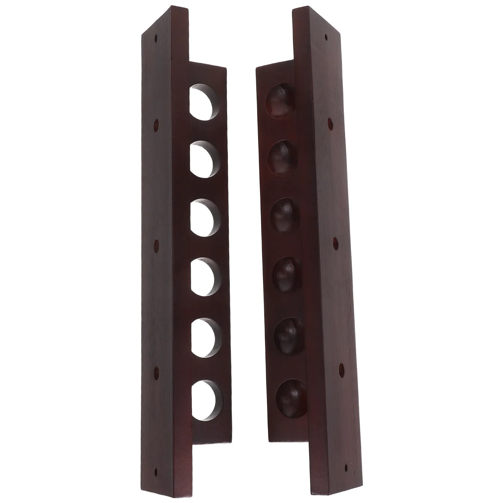 Wall Mounted Solid Wood Billiard Cue Rack 6 Hole T Shape Pool Stick Holder Elegant Wall Storage for Billiards Table Accessories
Wall Mounted Solid Wood Billiard Cue Rack 6 Hole T Shape Pool Stick Holder Elegant Wall Storage for Billiards Table Accessories
