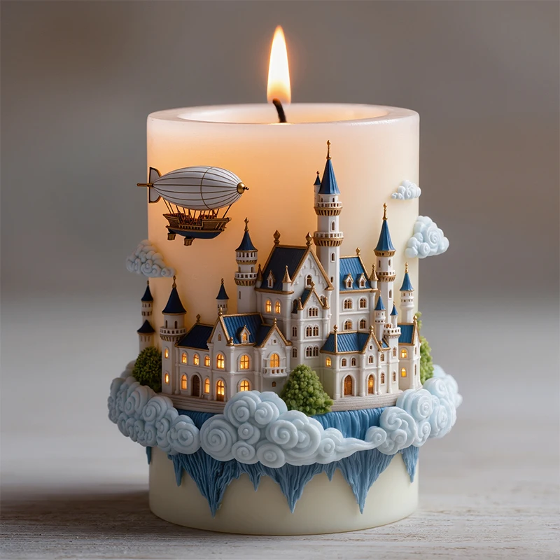 Sky City Secret Realm Cloud Castle Shape Aromatherapy Candle Making Silicone Mold Creative Handmade Gift Candle Aromatherapy DIY Silicone Mold
Sky City Secret Realm Cloud Castle Shape Aromatherapy Candle Making Silicone Mold Creative Handmade Gift Candle Aromatherapy DIY Silicone Mold