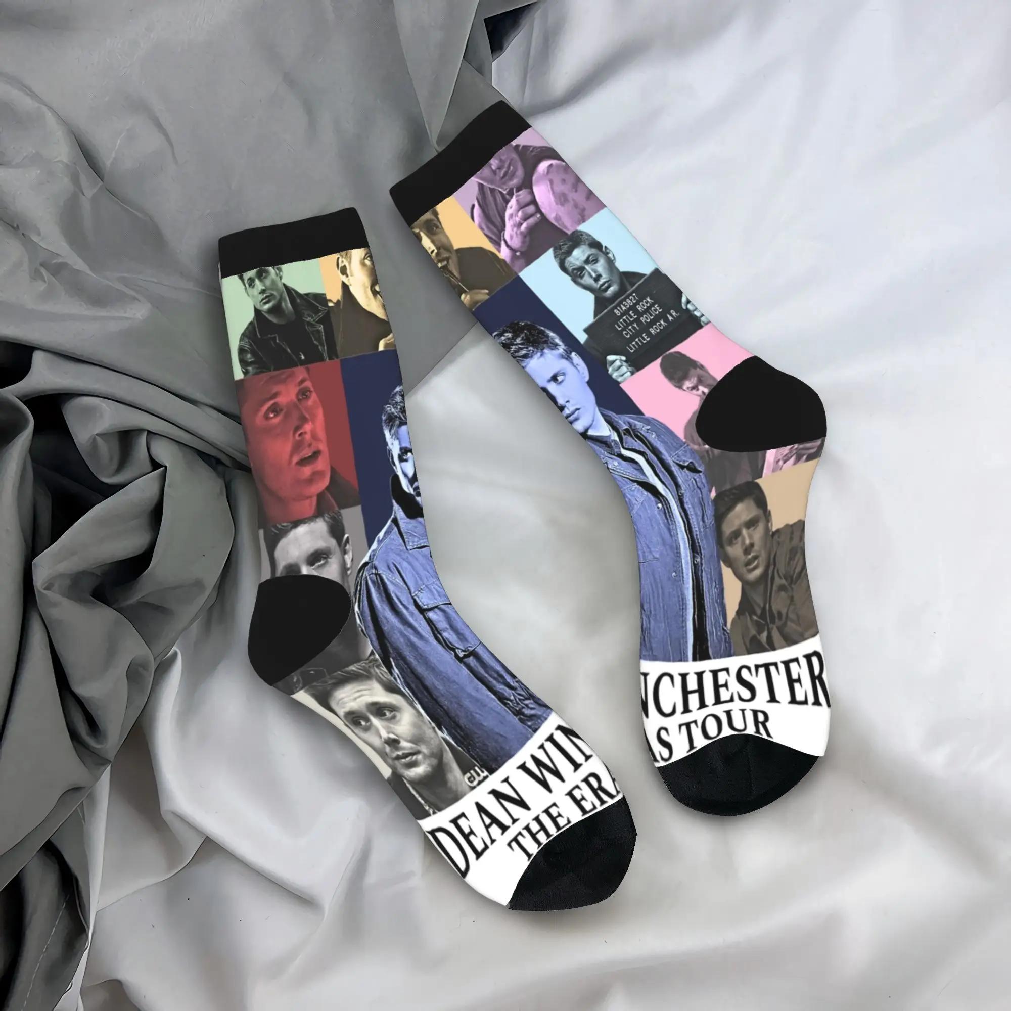 Dean Winchester Supernatural Eras Tour Socks Gothic Stockings Spring Non Skid Men Socks Warm Soft Printed Running Sports Socks
Dean Winchester Supernatural Eras Tour Socks Gothic Stockings Spring Non Skid Men Socks Warm Soft Printed Running Sports Socks