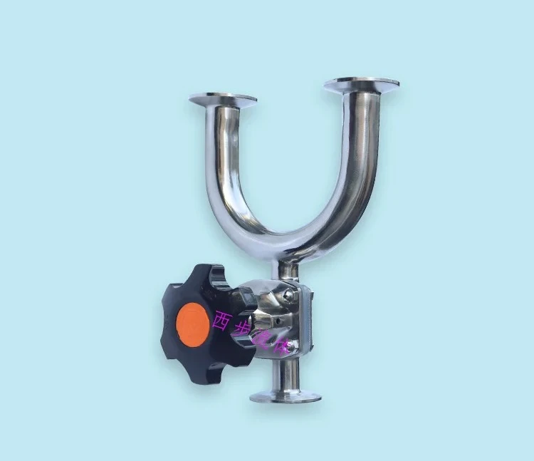 Welded U-shaped three-way diaphragm valve 316 stainless steel sanitary clamp chuck type quick assembly
Welded U-shaped three-way diaphragm valve 316 stainless steel sanitary clamp chuck type quick assembly