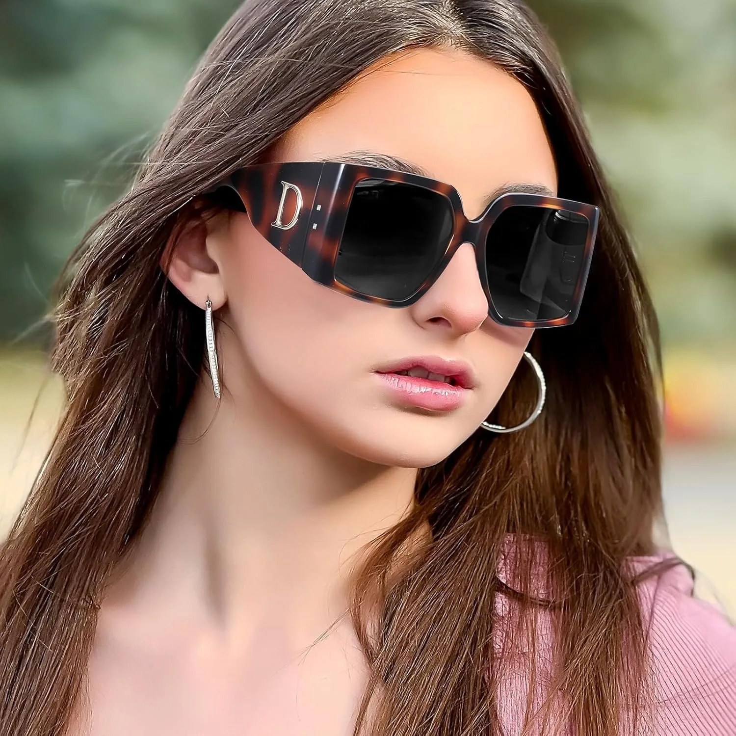 Oversized Square Fashion Sunglasses for Women UVProtection Polarized Sun Glasses with Large Wide Temples Perfect for Fishing
Oversized Square Fashion Sunglasses for Women UVProtection Polarized Sun Glasses with Large Wide Temples Perfect for Fishing