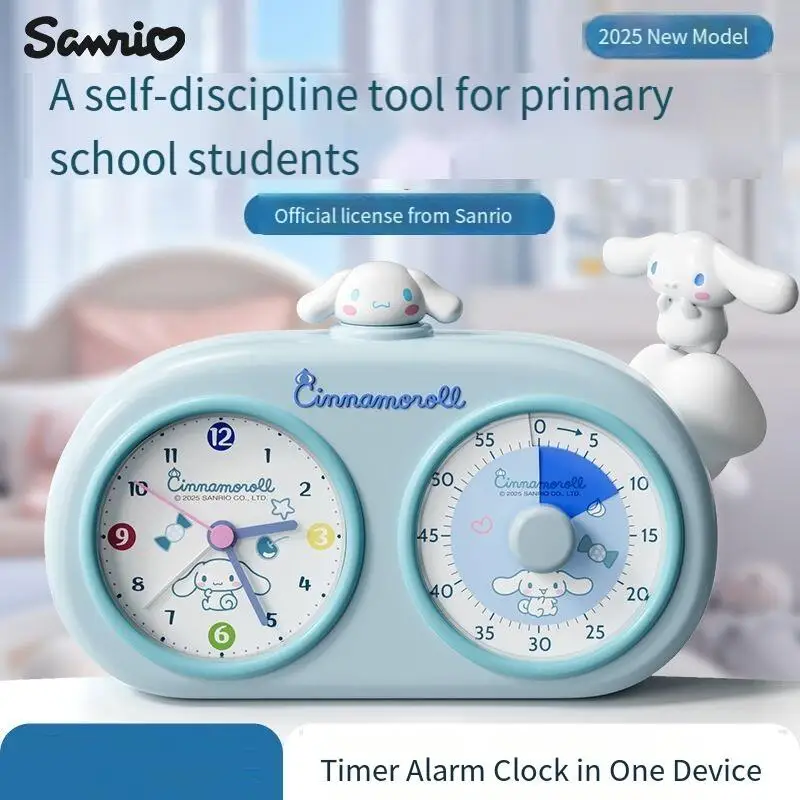 Оригинальный таймер Sanrio для школьников: Cinnamoroll, Kuromi – детский будильник 3-в-1, специализированный таймер для обучения
Оригинальный таймер Sanrio для школьников: Cinnamoroll, Kuromi – детский будильник 3-в-1, специализированный таймер для обучения