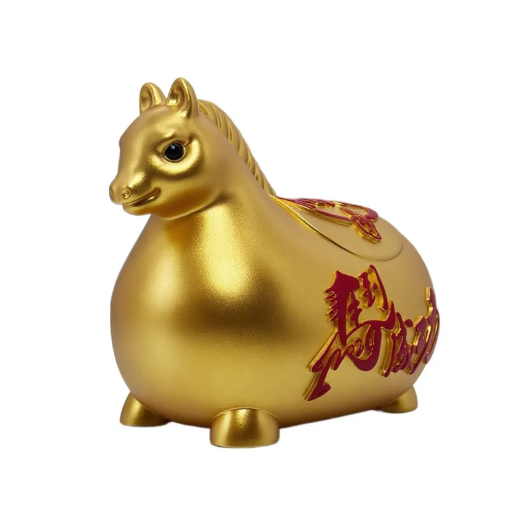Zodiac Horse Cartoon Piggy Bank Good Luck Thickened Pig Coin Jar Durable Anti-fall Coin Saving Box New Year Celebration
Zodiac Horse Cartoon Piggy Bank Good Luck Thickened Pig Coin Jar Durable Anti-fall Coin Saving Box New Year Celebration
