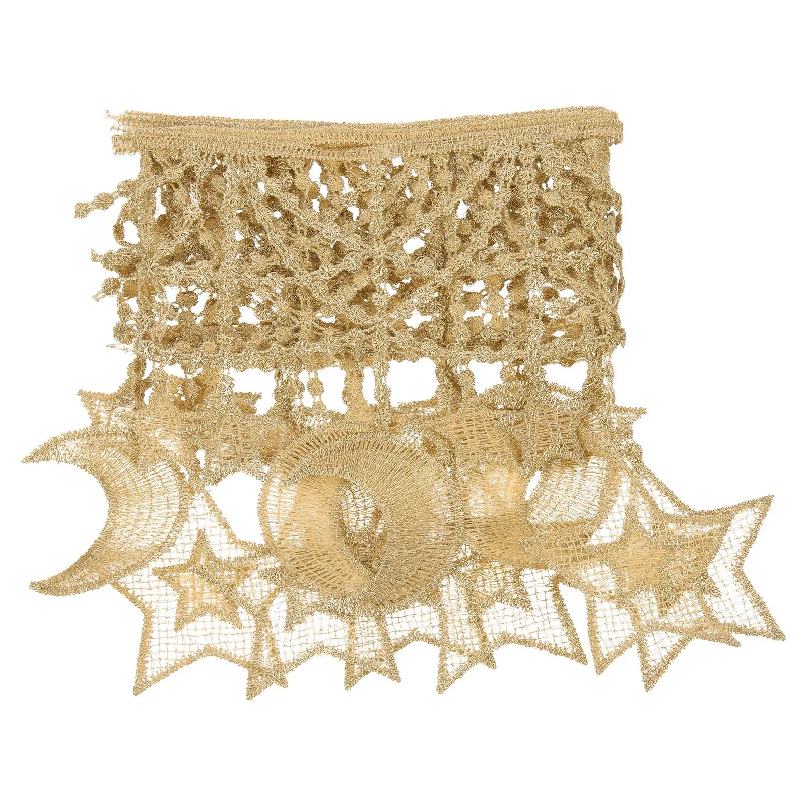 Dress Lace Trim Decorative Fringe Accessory Embroidery Craft Polyester Fabric Moon Edging DIY Sewing Auxiliary
Dress Lace Trim Decorative Fringe Accessory Embroidery Craft Polyester Fabric Moon Edging DIY Sewing Auxiliary