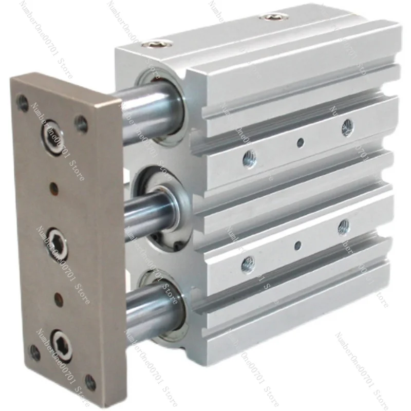 Three rods, three axes with guide rod, adjustable, extended stroke, large thrust, small Yadek cylinder pneumatic accessories
Three rods, three axes with guide rod, adjustable, extended stroke, large thrust, small Yadek cylinder pneumatic accessories