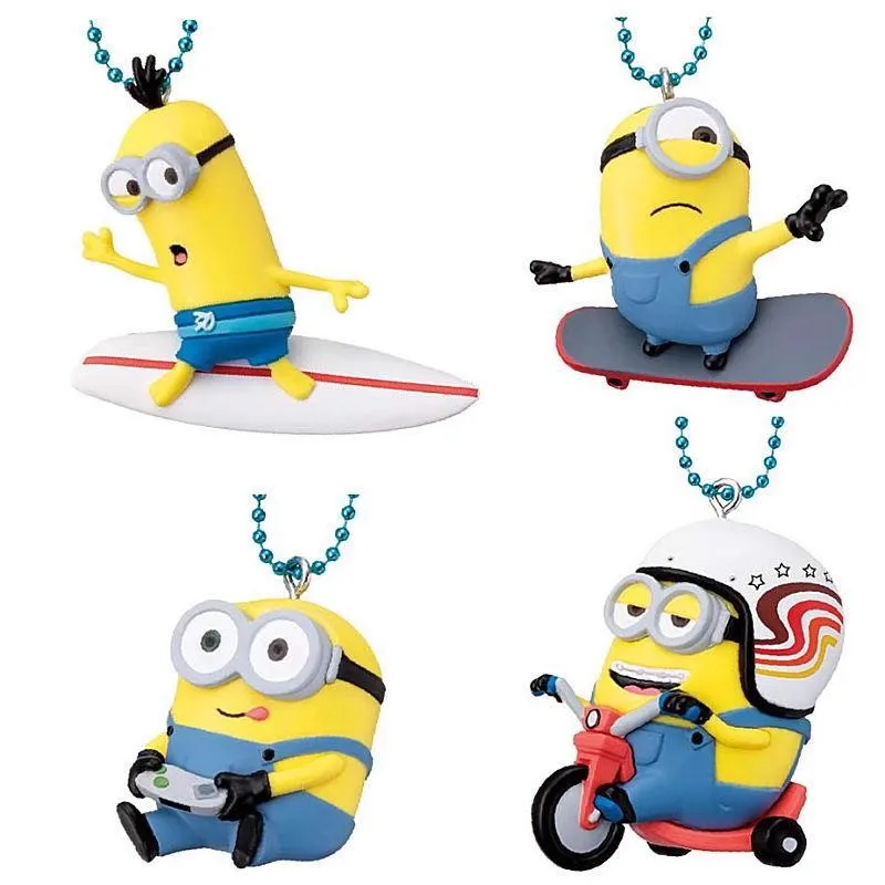 TOMY Genuine 4Pcs Gashapon MINIONS Anime Figure Toys For Kids Gift Collectible Model Ornaments
TOMY Genuine 4Pcs Gashapon MINIONS Anime Figure Toys For Kids Gift Collectible Model Ornaments