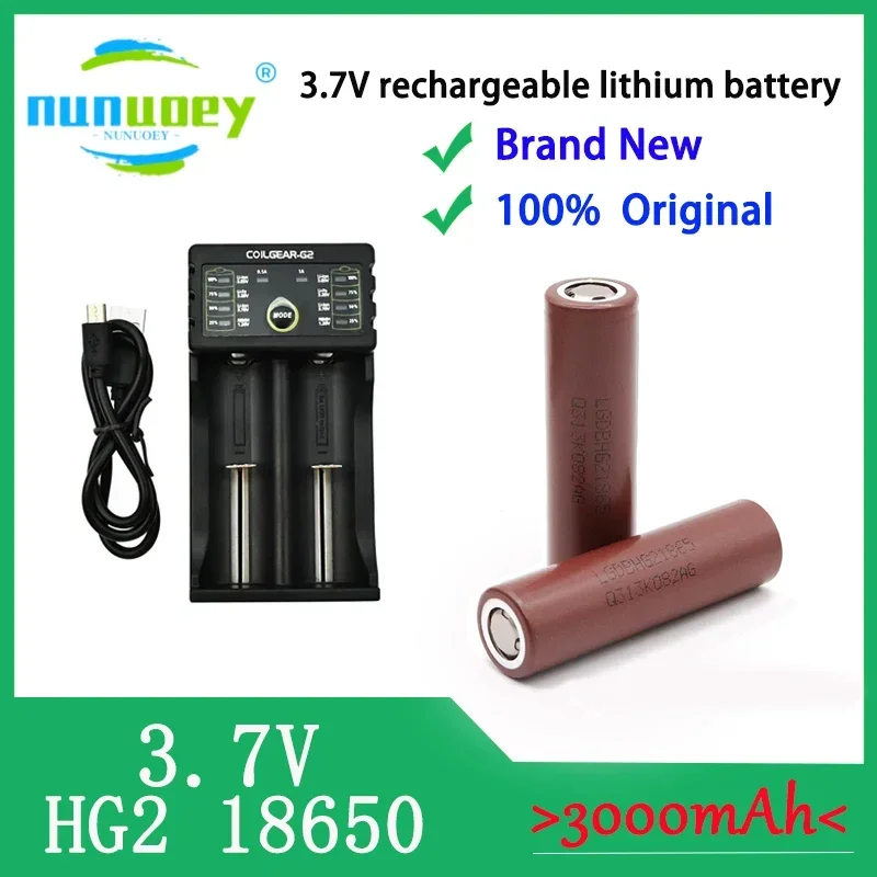 2025 New Original HG2 18650 3000mAh battery 18650 HG2 3.7V discharge 20A dedicated For HG2 Power Rechargeable battery
2025 New Original HG2 18650 3000mAh battery 18650 HG2 3.7V discharge 20A dedicated For HG2 Power Rechargeable battery