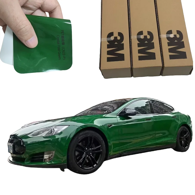 3M PPF Crystal Post Green High Gloss Car Vinyl Wrap Air Release PET Not Layered Self Healing UV Resistant Scratch Proof Anti
3M PPF Crystal Post Green High Gloss Car Vinyl Wrap Air Release PET Not Layered Self Healing UV Resistant Scratch Proof Anti