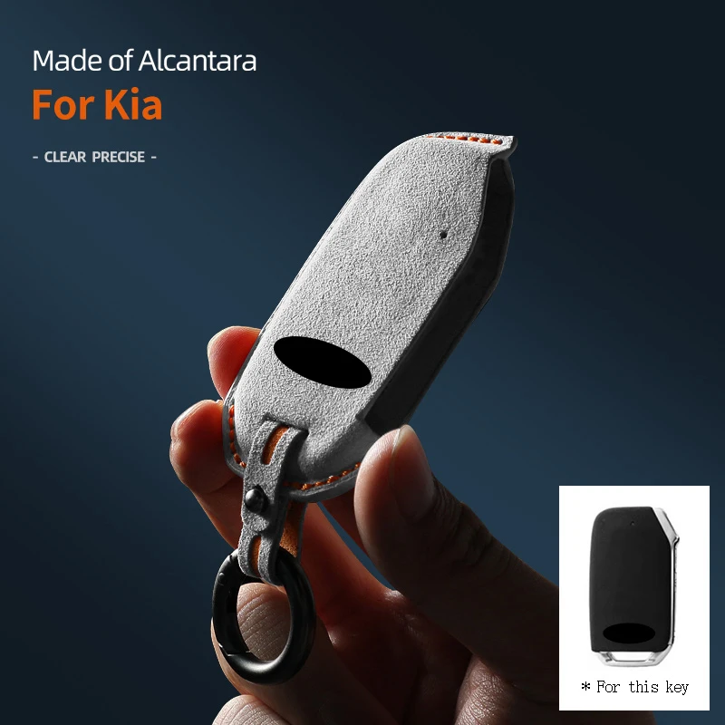 Alcantara Car Key Case Cover Shell For KIA Sportage 2023 Ray Sorento Soul Telluride Cerato 2020 K5 K8 K3 KX3 KX7
Alcantara Car Key Case Cover Shell For KIA Sportage 2023 Ray Sorento Soul Telluride Cerato 2020 K5 K8 K3 KX3 KX7